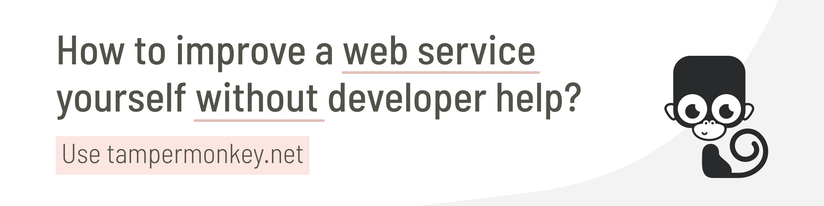 How to Stop Complaining and Improve a Web Service Yourself
